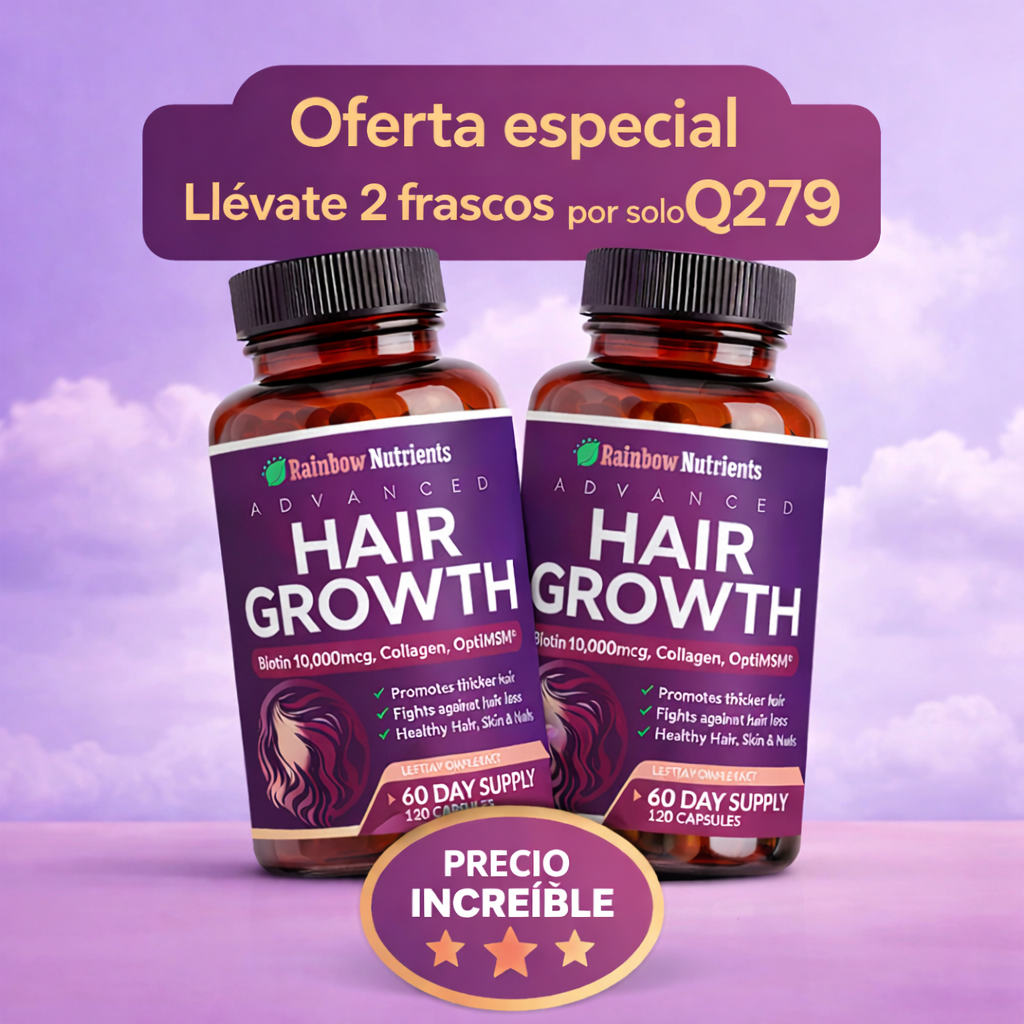 Hair Growth | Menos caída, más fuerza y crecimiento desde la raíz