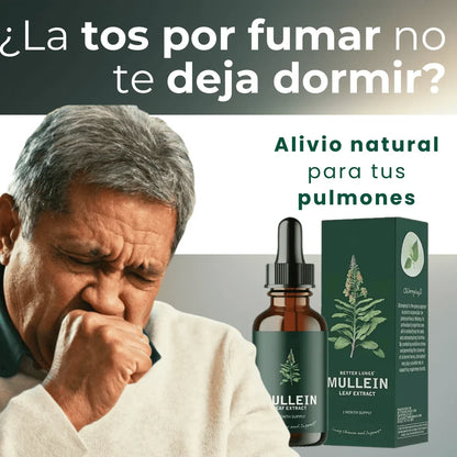Gotas Gordolobo + Clorofila — Desintoxicación Pulmonar Natural 🌿🫁
