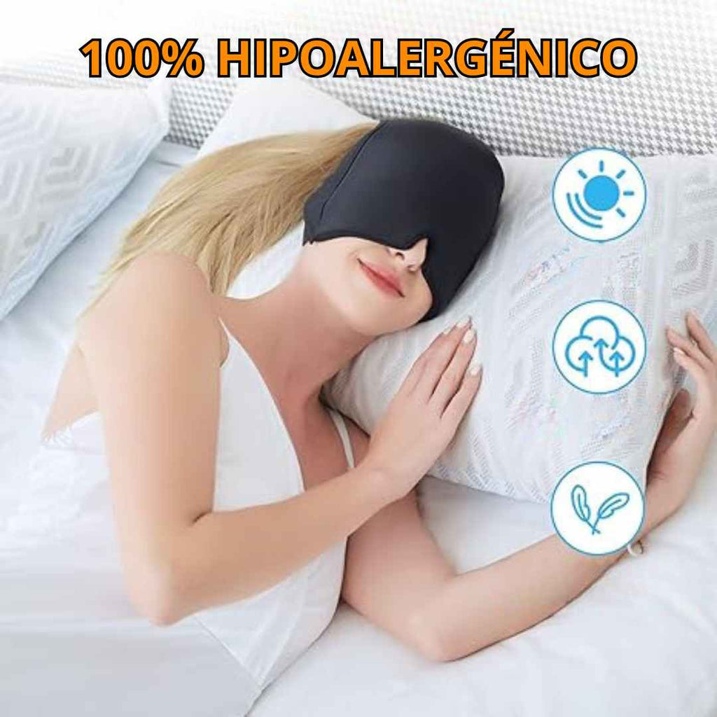 MigraMax™ Mascara de Gel 360° — Migraña Calmada en 15 Minutos 😌
