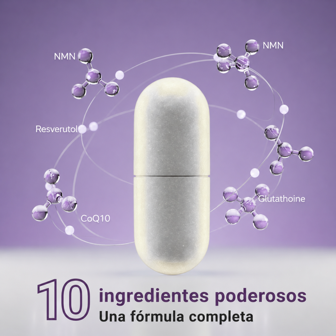 NMN COMPLEX 1,000MG — Recupera la energía que el tiempo te quitó ⌛️