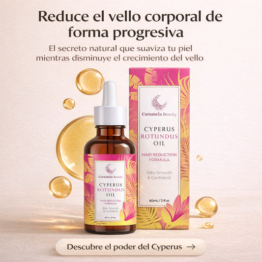 Cyperus Rotundus Oil | Menos vello, piel más suave por más tiempo