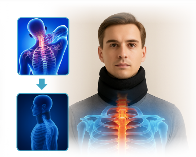 Soporte cervical Importado -Antironquido- Quita la Apnea del Sueño