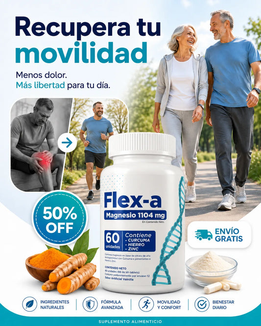 Flex-A™ — Recupera tu Movilidad, Articulaciones Sin Dolor en pocos Días