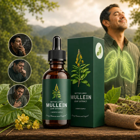 Gotas Gordolobo + Clorofila — Desintoxicación Pulmonar Natural 🌿🫁