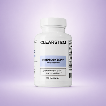 MINDBODYSKIN Clearstem - Acaba con el Acné Hormonal en 7 Días.