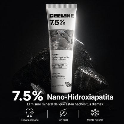 ¿Dientes sensibles o con manchas? Esta pasta Repara y blanquea tus dientes desde adentro + Envío Gratis
