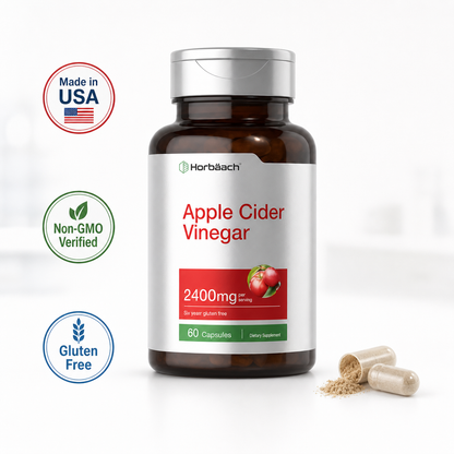 ¿Inflamación, pesadez y sin energía? Esto es lo que te faltaba — Cápsulas de Vinagre de Manzana