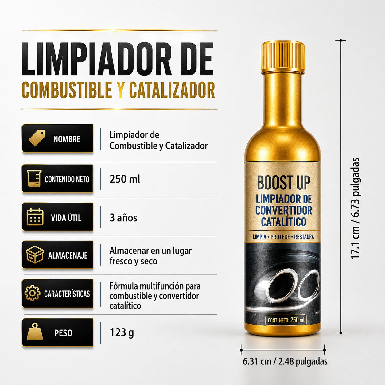 🚗 Limpiador de Catalizador – Sin Taller, Sin Desarmar, Sin Gastar de Más, más Potencia ⚡