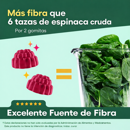 Fiber Gummies – Apoyo Diario para una Digestión Ligera y Regular
