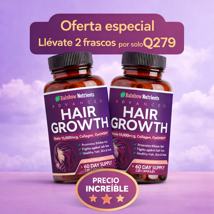 Hair Growth | Menos caída, más fuerza y crecimiento desde la raíz