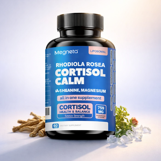 CORTISOL CALM – Suplemento para el Estrés, el Sueño y la Energía