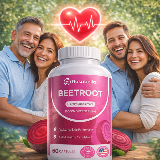 Beetroot Rosabella™ | Apoya tu circulación, energía y salud cardiovascular 🫀