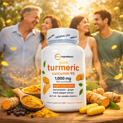 ADIOS HINCHAZON Y DOLORES CON TURMERIC 60 CÁPSULAS + ENVIO GRATIS
