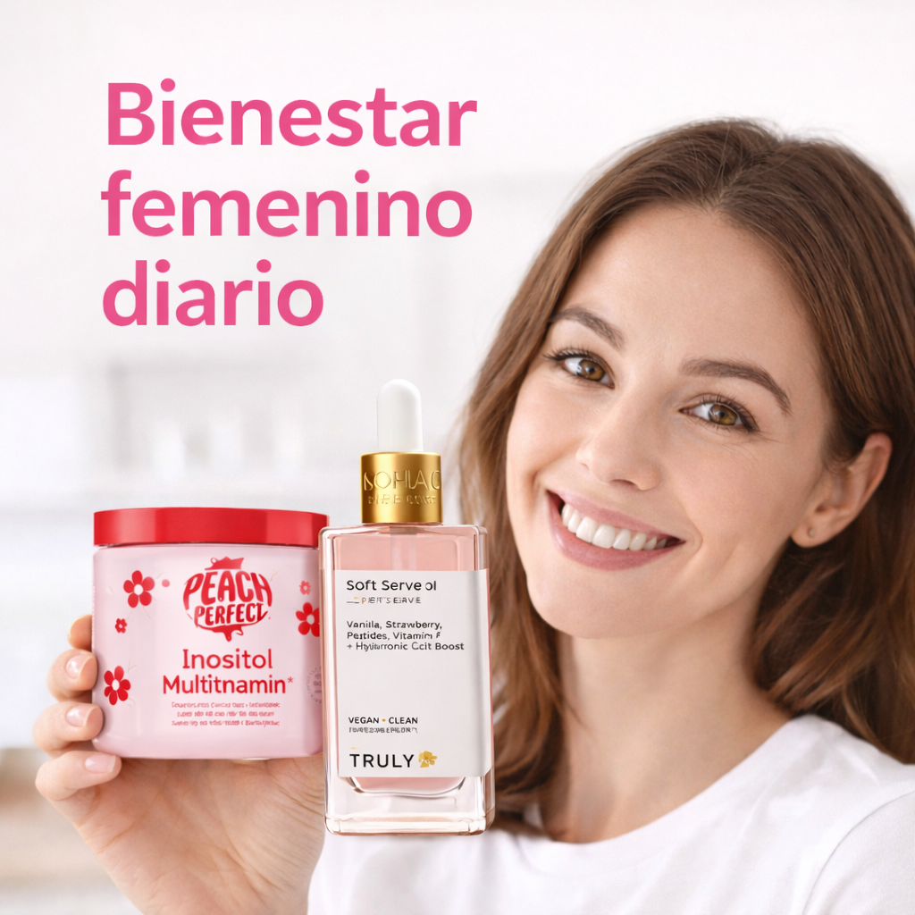 SupraGlow: El Combo Integral, Peach Perfect + Truly 🌷 para tu equilibrio femenino.