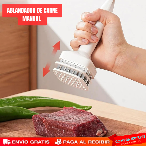 Ablandador de Carne 🥩 — Carne Tierna con Cualquier Corte