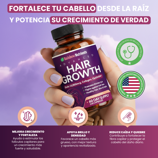 Hair Growth | Menos caída, más fuerza y crecimiento desde la raíz