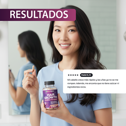 Hair Growth | Menos caída, más fuerza y crecimiento desde la raíz