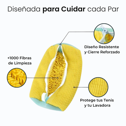 OFERTA 2 Bolsas Para Lavar Zapatos Por Un Precio Increíble 👟🧼
