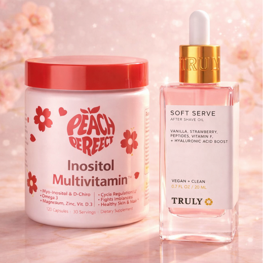 SupraGlow: El Combo Integral, Peach Perfect + Truly 🌷 para tu equilibrio femenino.