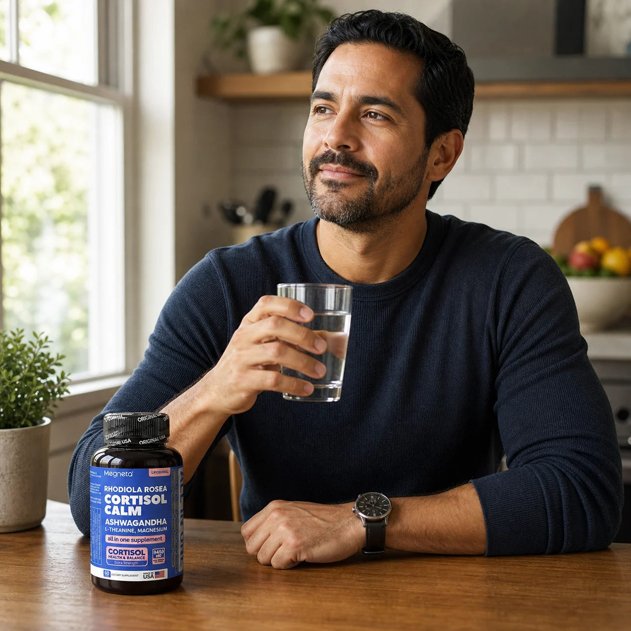 CORTISOL CALM – Suplemento para el Estrés, el Sueño y la Energía