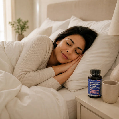 CORTISOL CALM – Suplemento para el Estrés, el Sueño y la Energía
