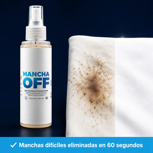 Mancha Off™ 🫧 — Las Manchas Difíciles Desaparecen en 60 Segundos