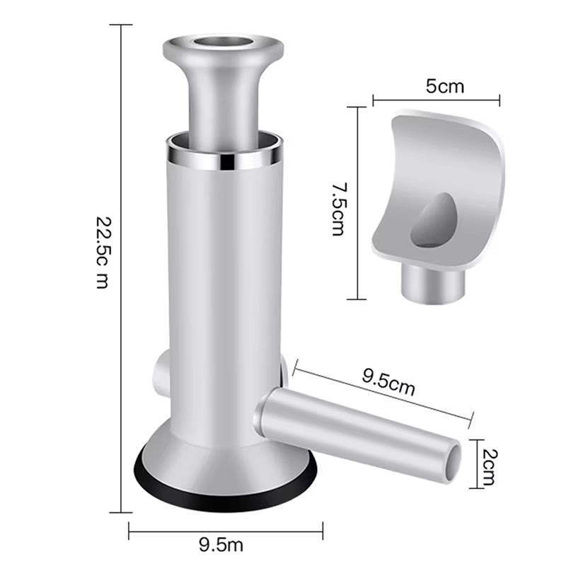 🥩 Embutidora Vertical Manual de Acero Inoxidable