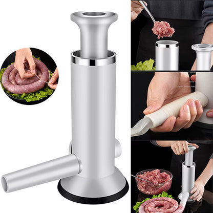 🥩 Embutidora Vertical Manual de Acero Inoxidable